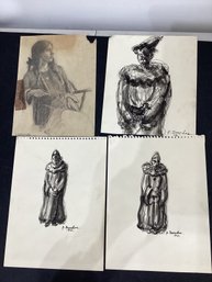 4 Samuel Brecher Sketches