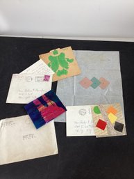 Assorted Postal Art Mailed To Bobby Buecker By Jeannie Finkelstein 1959-60