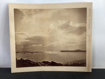 Print Of 'The Clouds Are Breaking In The Sky', Photograph Around 1863 By Colonel Henry Stuart Wortley