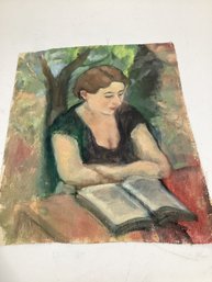 Original Artwork From The Estate Of Oscar Fisher On Canvas