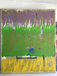 Large Original Artwork From The Estate Of Ron Asche Oil On Canvas