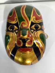 Vintage Hand-painted Chinese Opera Mask