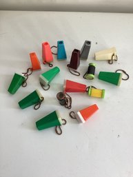 16 Vintage Photo Viewer Keychains
