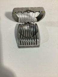 Vintage Mid-century Presto 4-Way Egg Slicer Made Of Heavy Die-cast Aluminum