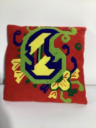Handcrafted Needlepoint Pillow