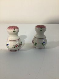 Keller & Guérin (K&G) Lunéville 'Old Strasbourg' Pattern Salt And Pepper