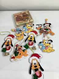Vintage  Walt Disney Christmas Ornaments