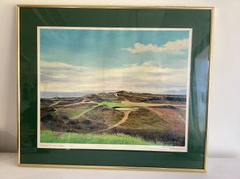 Signed  8th Hole ('The Postage Stamp') At Royal Troon Golf Club In Troon, Scotland