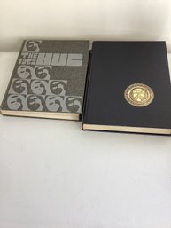 2 Year Books, The Hub (bU Yearbook) From 1969 & Penn State Record  1966