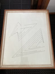 Robert Bobby Buecker Drawing -  Buecker & Harpsichords, An Iconic SoHo Art Gallery