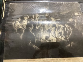 A Philosopher Showing  An Experiment On The Air Pump, Valentine Green After Joseph Wright Of Derby