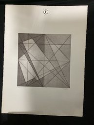 LF-SF #4 Signed Print  Jack Tworkov Signed And Dated '79 - 35/100