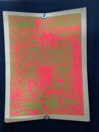 Original Vintage Hambly Studios Blacklight Silkscreen Poster #5