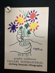 Picasso Gallery International Exhibition Poster