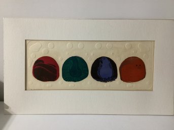 '3/10 'Gasket Birds' Signed Viggo  Holm Madsen