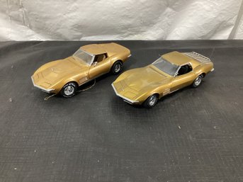 Danbury Mint 1971 & Franklin Mint 1972 Corvetts