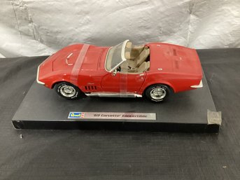 1969 CHEVROLET CORVETTE CONVERTIBLE 1:18 REVELL OPENING HOOD & DOORS