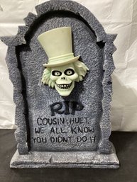 Disney Haunted Mansion LE Lighted Ghost Tombston