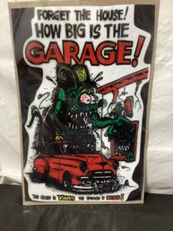 Rat Fink 'Beyond Nuts' 'Garage Is Mine' Decal ?