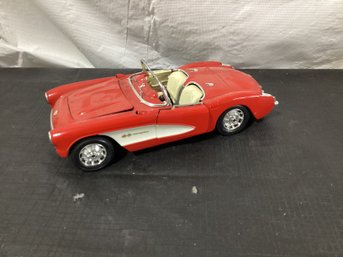 1957 Red Corvette Convertible,  Durango Die Cast Metal