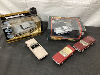 5 Diecast Cars 2 New In Box