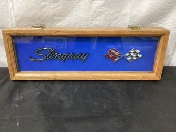 Stingray Emblem Part No. COR006B Shadow Box