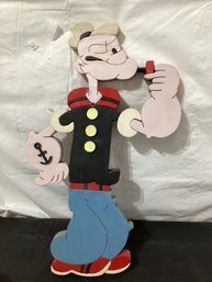 Popeye Wood Wall Decor