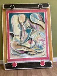 3 D Art Signed B Chezar Dated 83