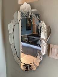 Vintage Venetian Glass Mirror