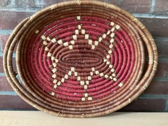 Hand Coiled Basket Tray