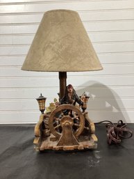 Disney Pirates Of The Caribbean Table Lamp Jack Sparrow