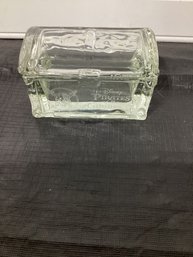 Disney Pirates Of The Caribbean Glass Treasure Chest. Does Not Open