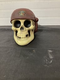 Disney Pirates Of The Caribbean Pirate Skull Container-Disneyland Resorts