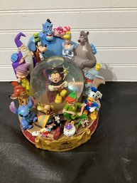 Disney Snow Globe Wind-up Music Box