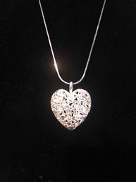 Necklace And Heart Pendant