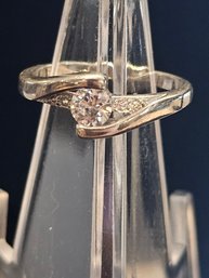 Sterling Ring With A Nice Stone