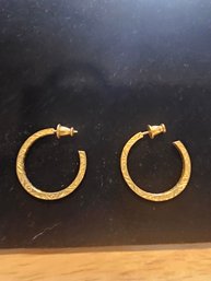 1 Pair Of Monet Earrings