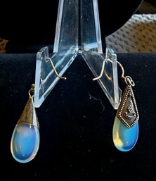 Sterling Silver Opalite Dangle Earrings