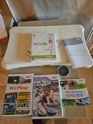 Nintendo WII Fit And Other Games