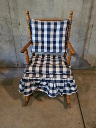 Vintage Cottage Core Child Size Rocking Chair,