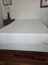 Queen Size Tempura Contour Signature Series Mattress/Box Spring/and Frame