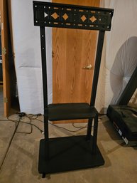 Mobile On Wheels TV Stand, So You Can Move The TV Where Ever You Want To