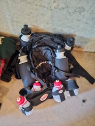 Fuel Belt And 2 Fanny Pack With Water Bottles