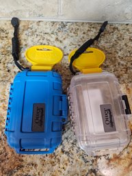 2 Small Otterbox  Waterproof Boxes New With Tags