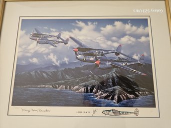 'A Pair Of Aces' By Stan Stokes Numbered  Lettered And Remarqued By Artists