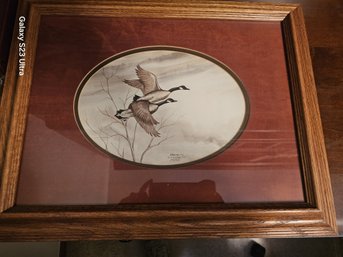 D. Smith Geese In Flight Numbered Print 599/650
