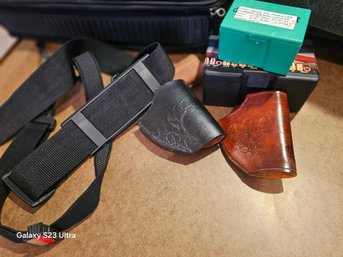 Holsters, Small Ammo Boxes,