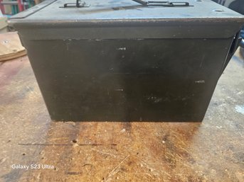 Military Ammo Box Empty