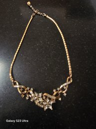 Gorgeous Crown Trifari Necklace, 1940-1950  This Is A Great Piece