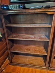 Solid Wood Bookcase, 4 Shelf